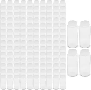 United Scientific® Unistore™ - Sample Containers with Lids - Laboratory Grade Polypropylene Wide Mouth Reagent Bottle - 16 Oz Bottles with Caps (500ml), Plastic Bottles with Lids, Case of 144