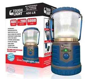 USB Rechargeable Lantern|400 Lumens|200hrs of Light|6000mAh Power Bank | 6 Modes