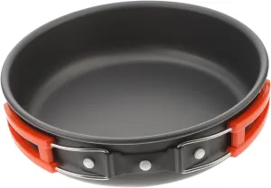 VICASKY Non-Stick Portable Frying Pan for Camping Aluminum Cookware Easy Cleaning