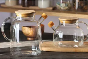 Vinegar Bottle Anti-Leakage,Dispenser Glass Olive Oil Bottle Leak-Proof Oil Bottle Transparent(Color : 1800ml) (1800ml) (1800ml)