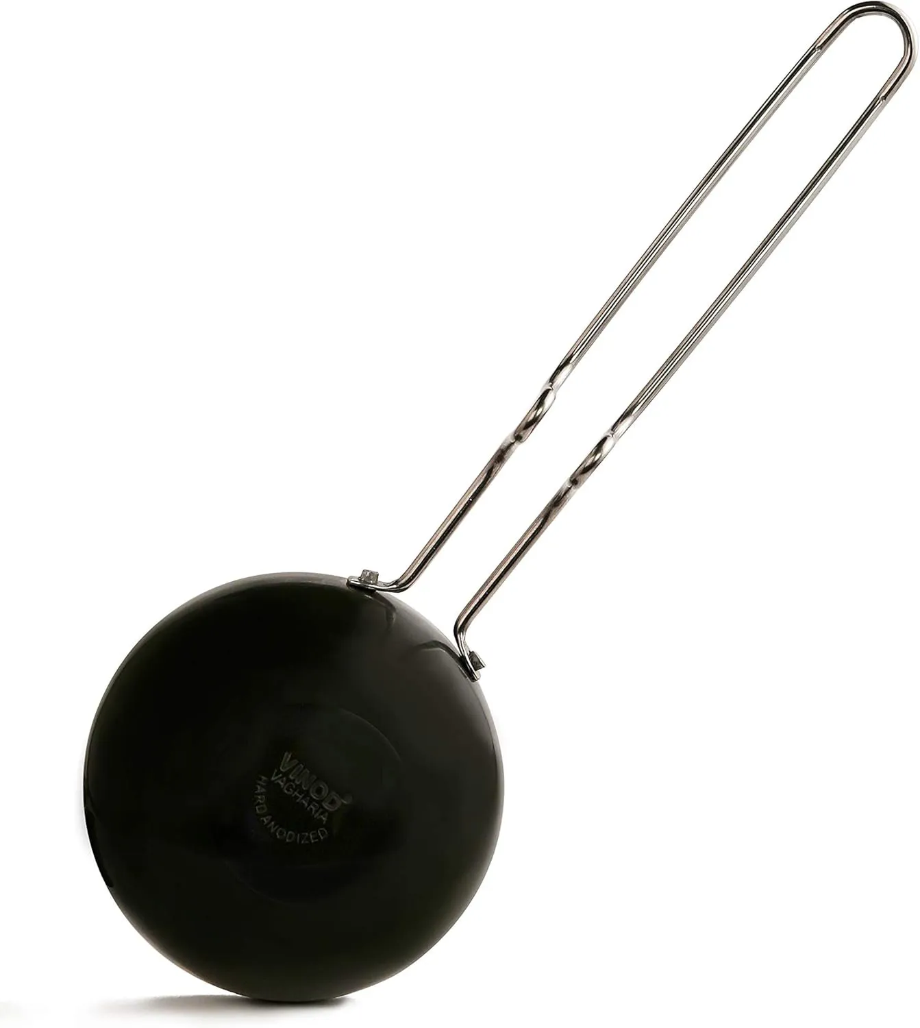 Vinod Hard Anodized Tadka Pan (Large), 3.25 mm thick