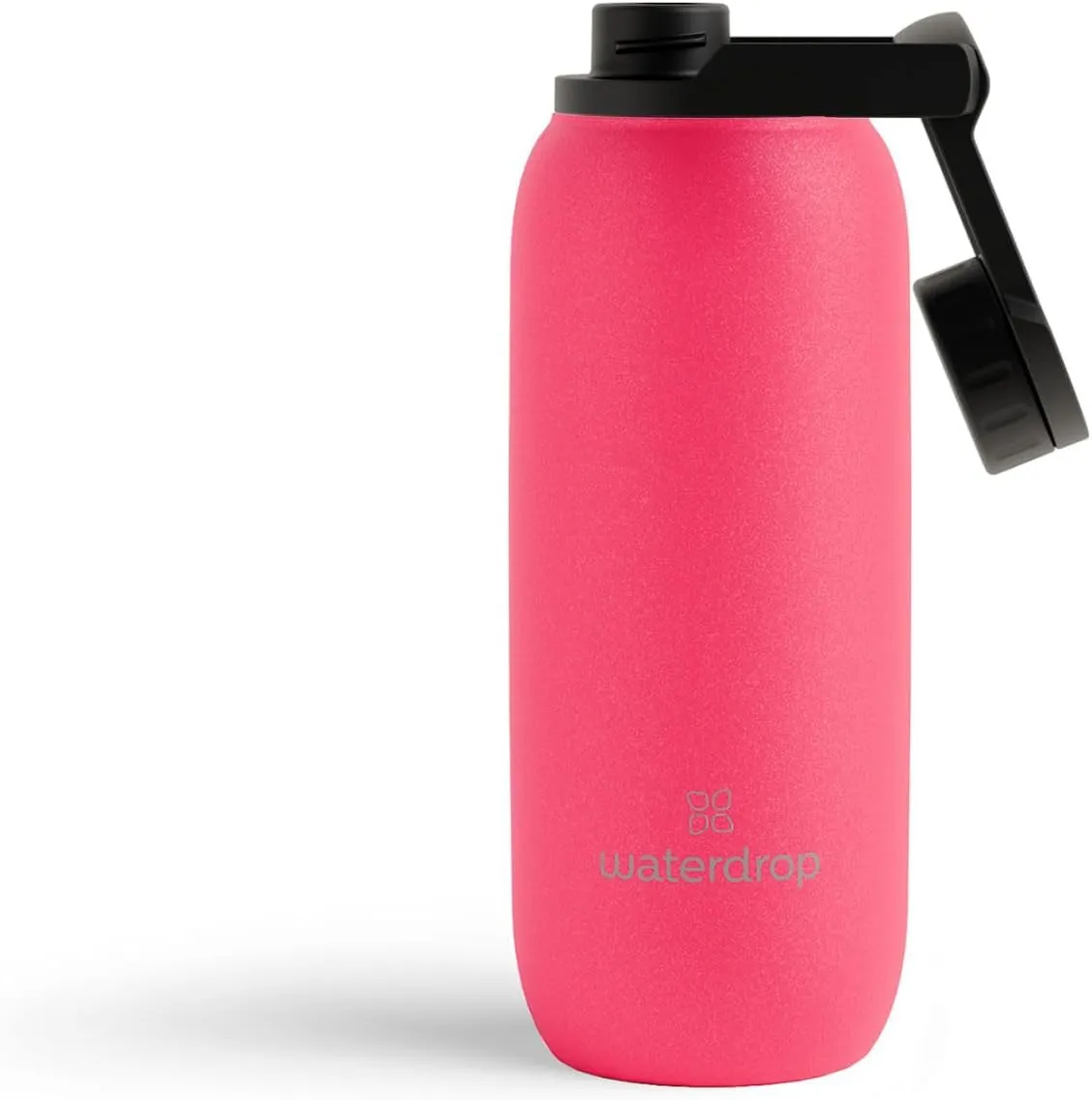 waterdrop Steel Bottle 20 oz - Stainless Steel Water Bottle, Vacuum Insulated & Double Walled - 12h Hot, 24h Cold - Flask Thermos - Leak-proof Drinks Bottle - Reusable, Robust, BPA-free
