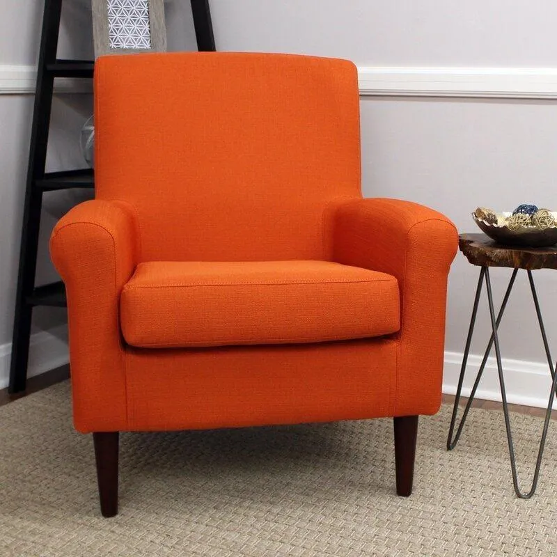 Wide Tufted Arm Chair for living room
