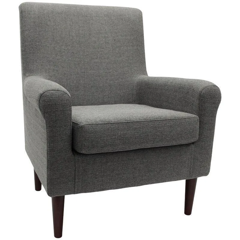 Wide Tufted Arm Chair for living room