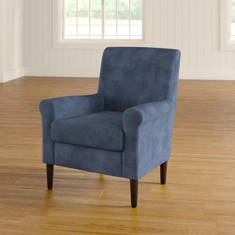 Wide Tufted Arm Chair for living room