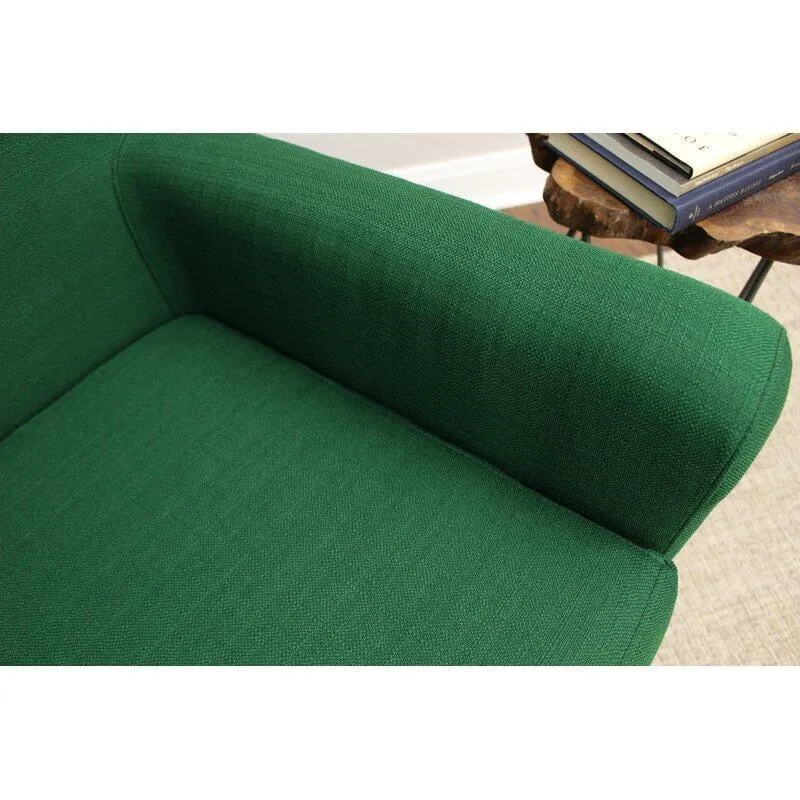 Wide Tufted Arm Chair for living room