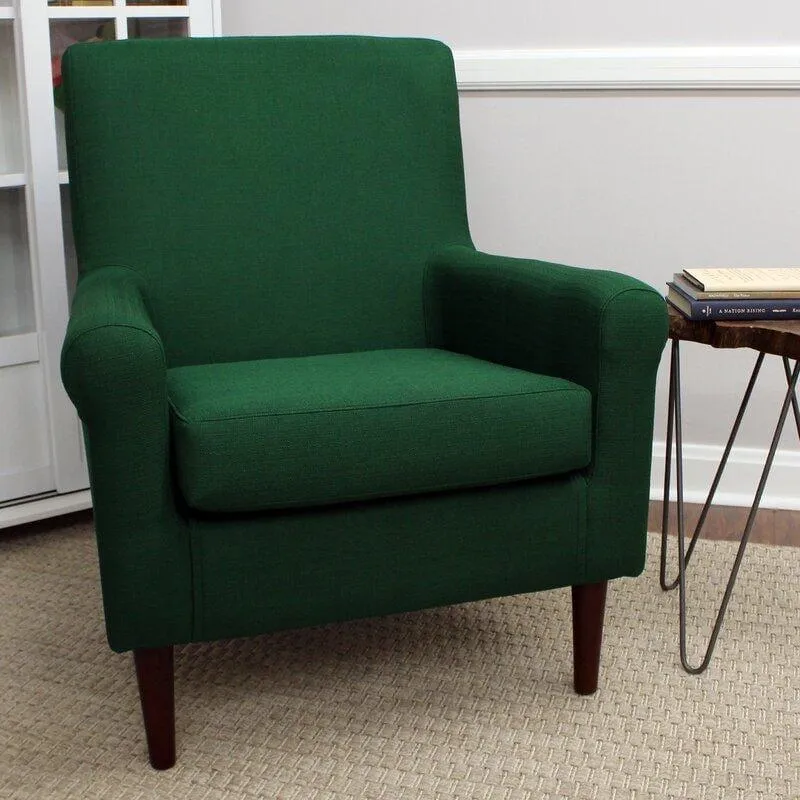 Wide Tufted Arm Chair for living room