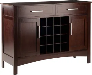 Winsome Gordon Cabinet Buffet, Walnut