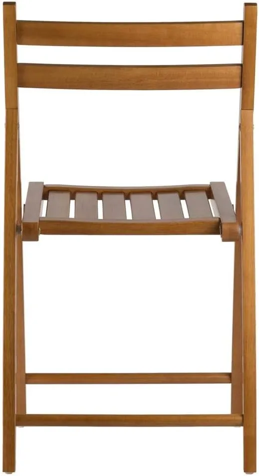 Winsome Robin 4-PC Folding Set Teak Chair, 17.64 x 20.1 x 32.28