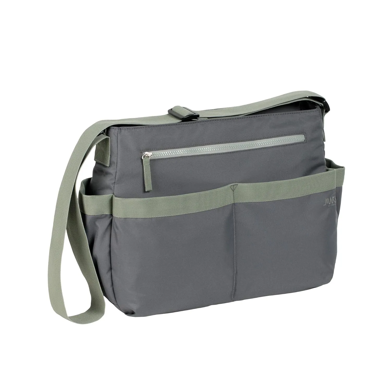 Womens Marv Shoulder Diaper Bag, Grey