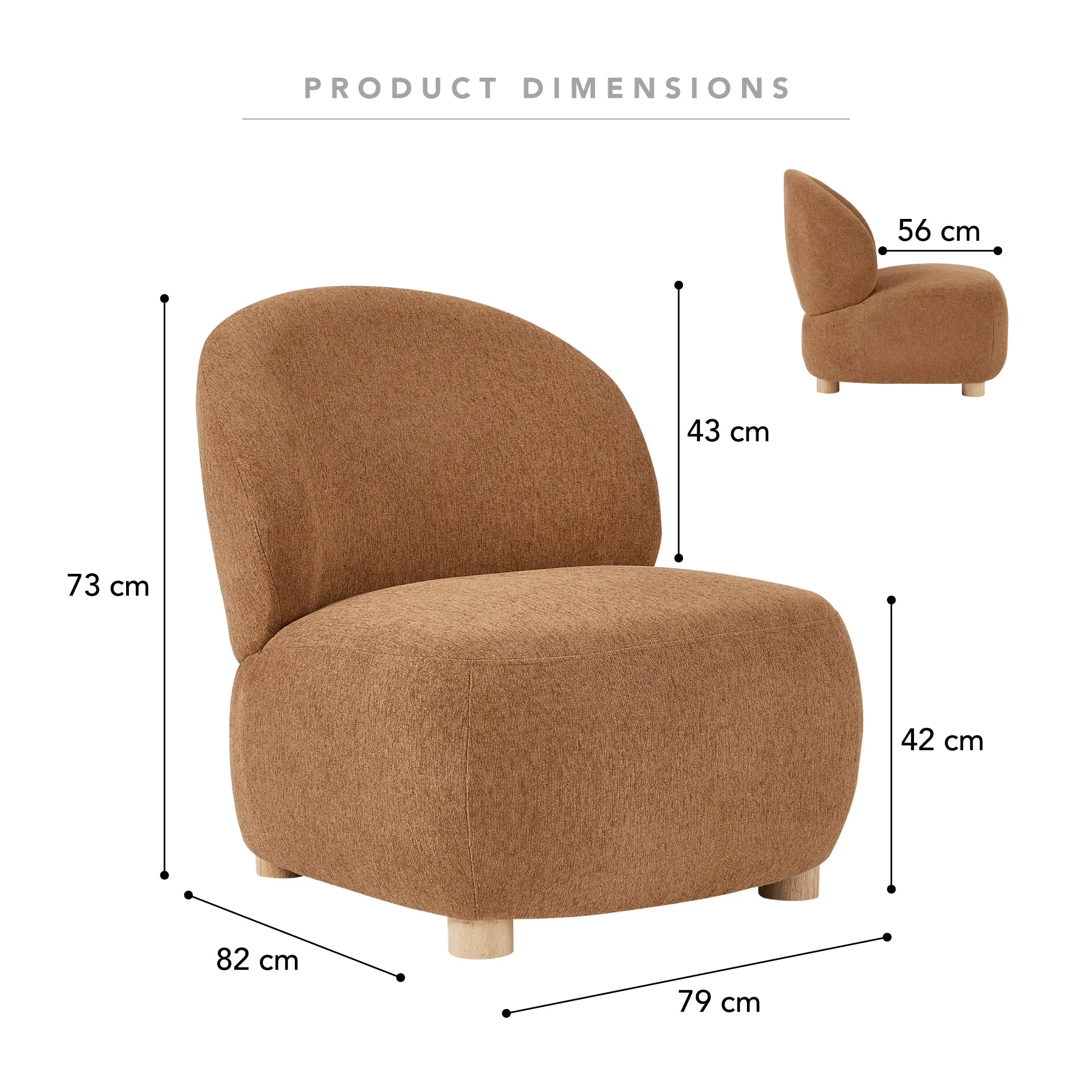 Wynn Accent Chair Pumpkin