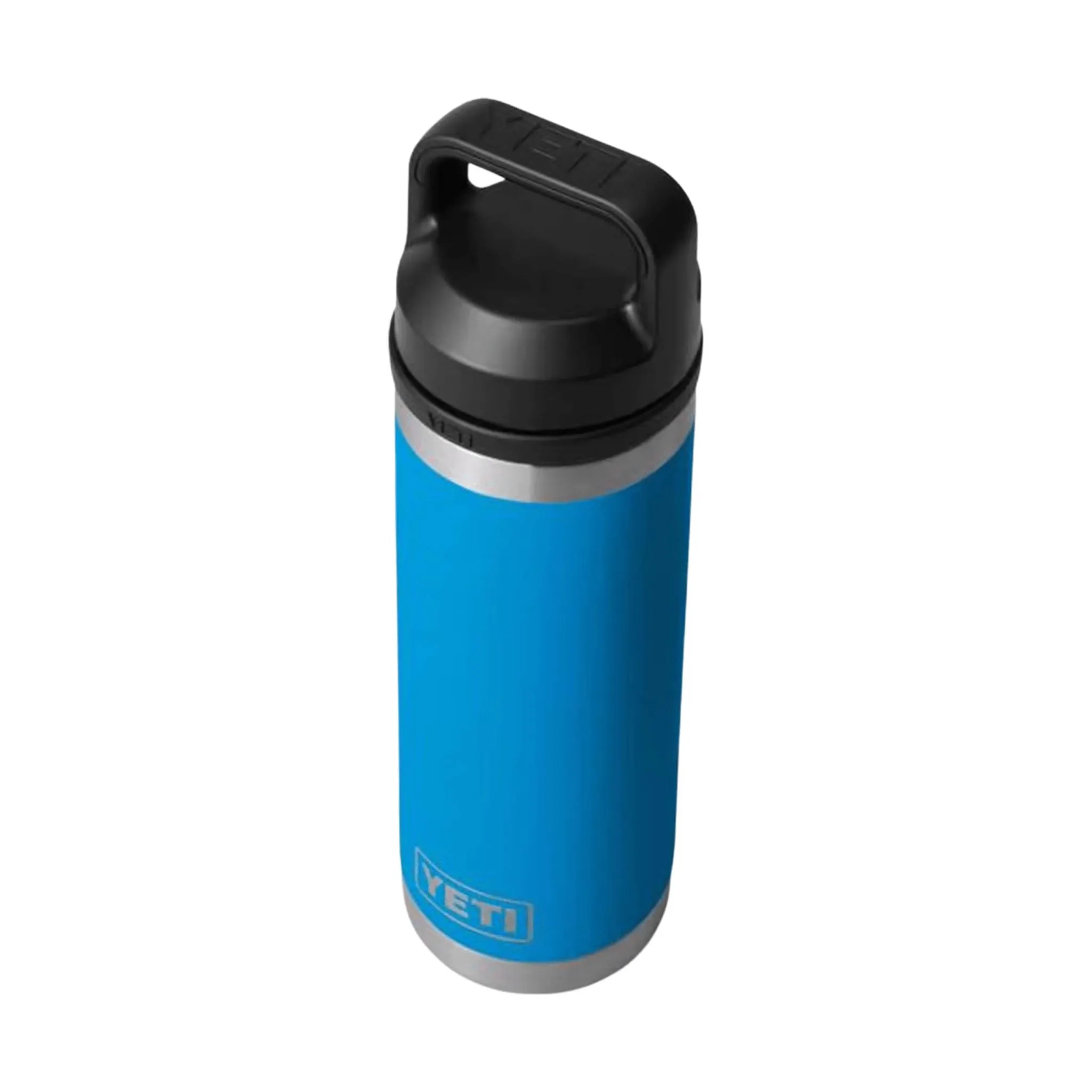 YETI Rambler 18oz Water Bottle With Chug Cap - Big Wave Blue