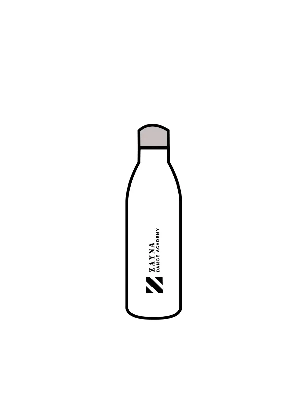ZAYNA - WATER BOTTLE WHITE (IN-STOCK)