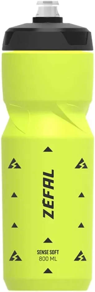 ZEFAL Sense Soft 80 Water Bottle, Neon Yellow, 800ml