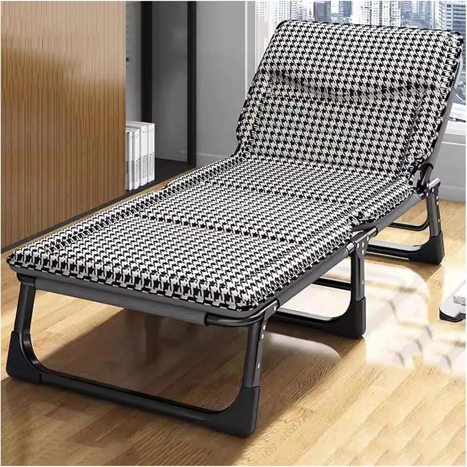 ZTGL C,170x56cm, Camping Cot for Adults, Office Nap Folding Lounge Chairs, Sunbathing Lounge Chairs, Camping Lounge Chair, Portable Patio Recliner Chair, Outdoor Lounge Chair