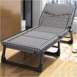 ZTGL C,170x56cm, Camping Cot for Adults, Office Nap Folding Lounge Chairs, Sunbathing Lounge Chairs, Camping Lounge Chair, Portable Patio Recliner Chair, Outdoor Lounge Chair