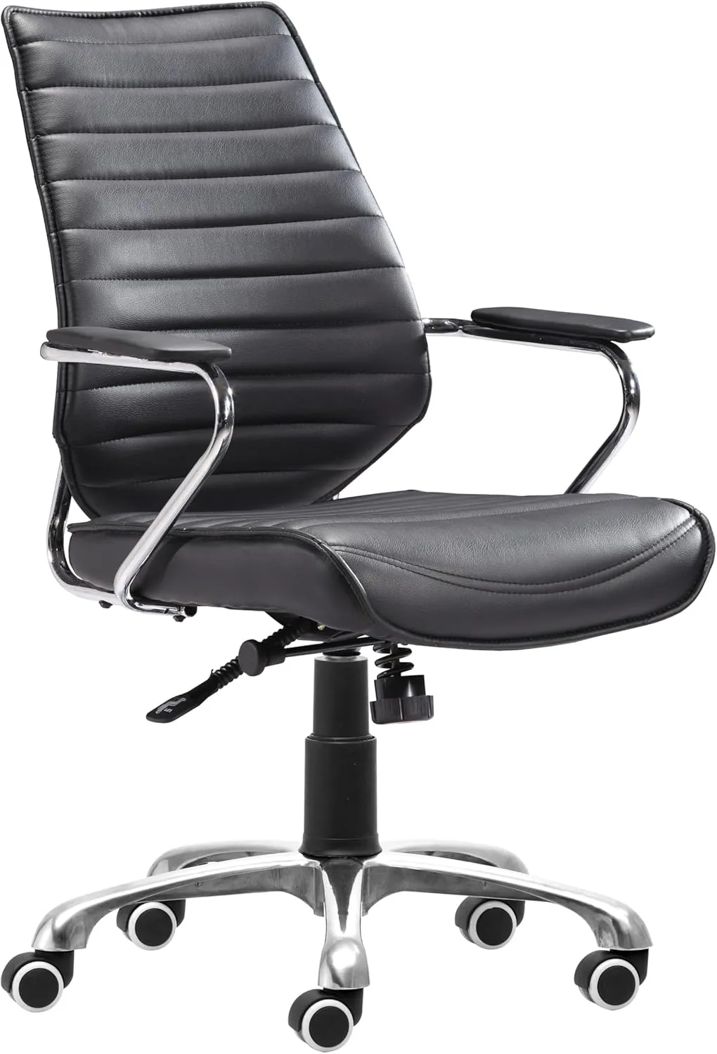 Zuo Enterprise Low Back Office Chair Black
