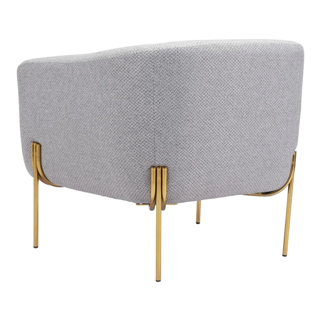 Zuo Micaela Armchair Gray