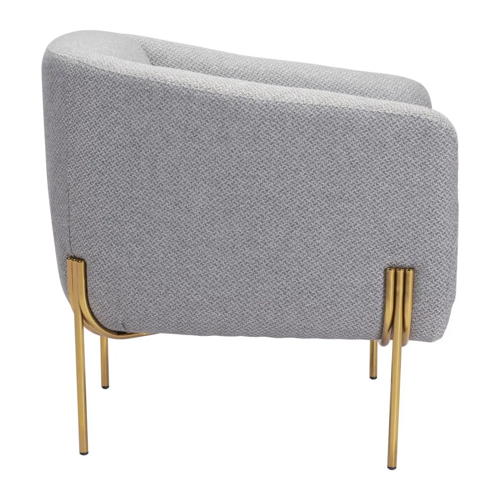 Zuo Micaela Armchair Gray