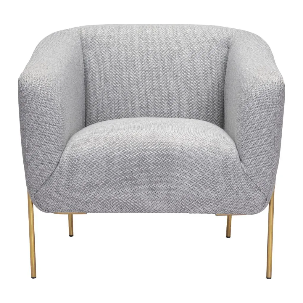 Zuo Micaela Armchair Gray