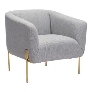 Zuo Micaela Armchair Gray