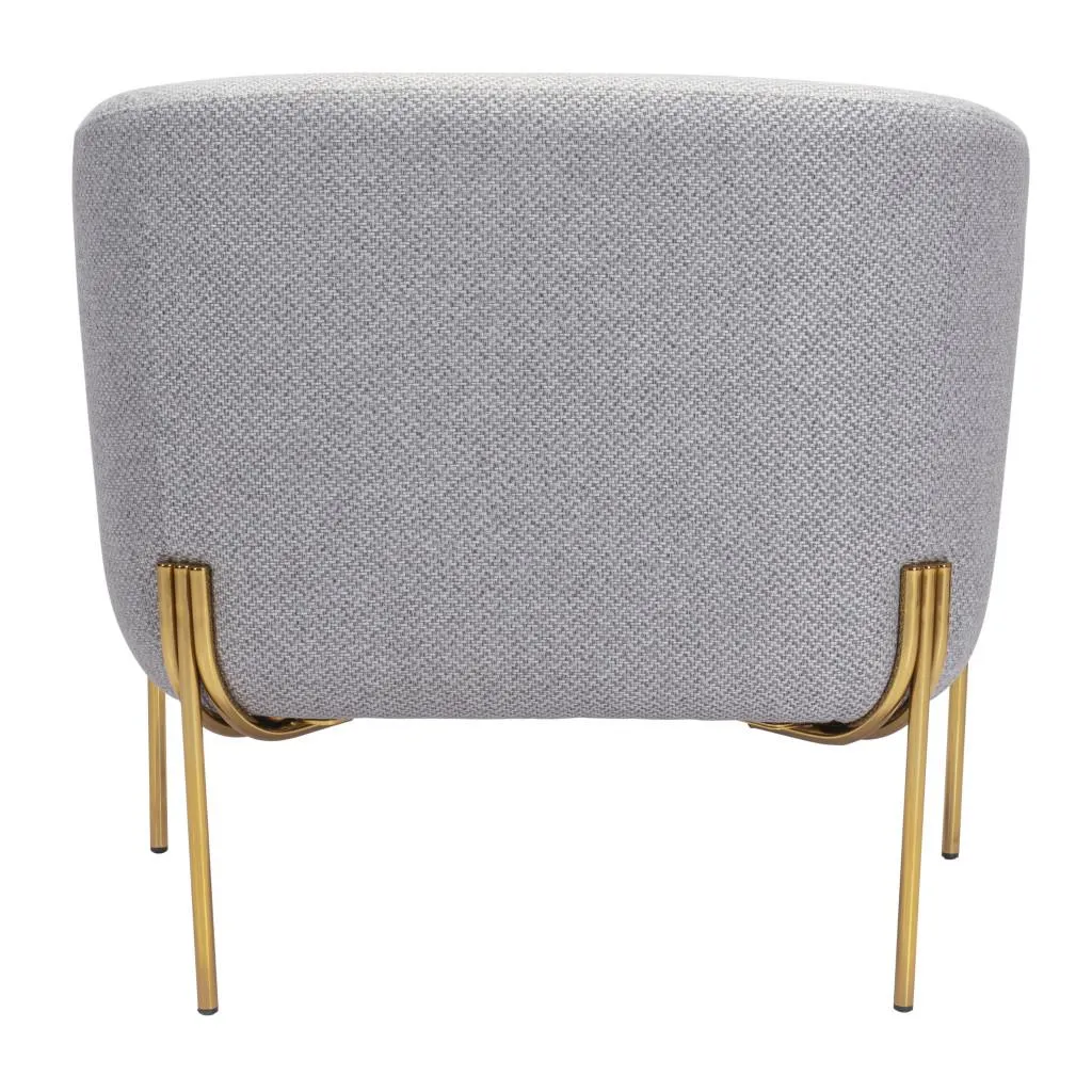 Zuo Micaela Armchair Gray