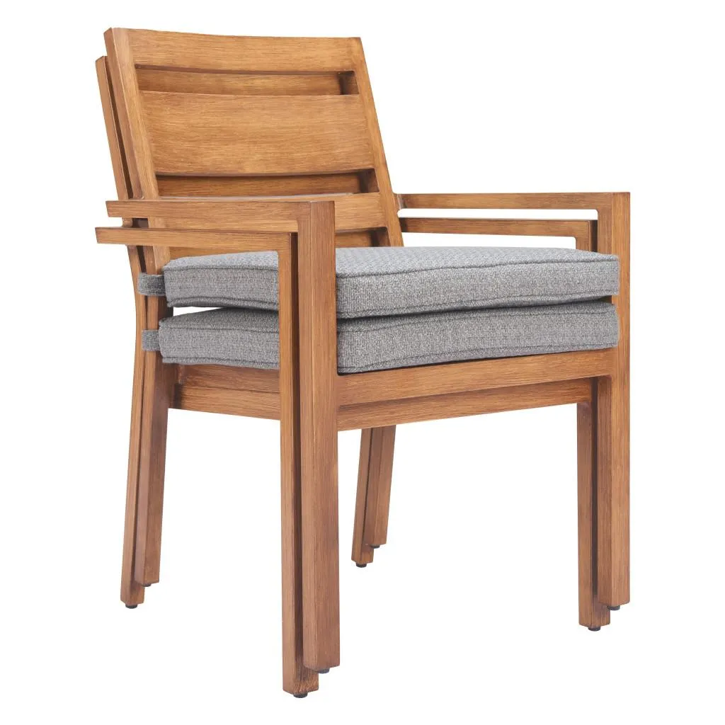 Zuo Rader Dining Chair (Set Of 2) Natural