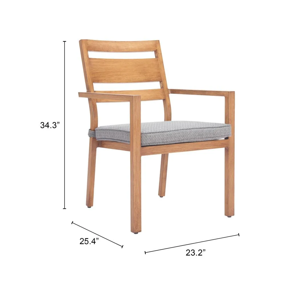 Zuo Rader Dining Chair (Set Of 2) Natural